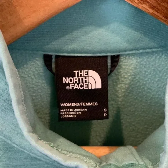 The North Face Teal Zip-Up Jacket womans size small - Picture 2 of 11